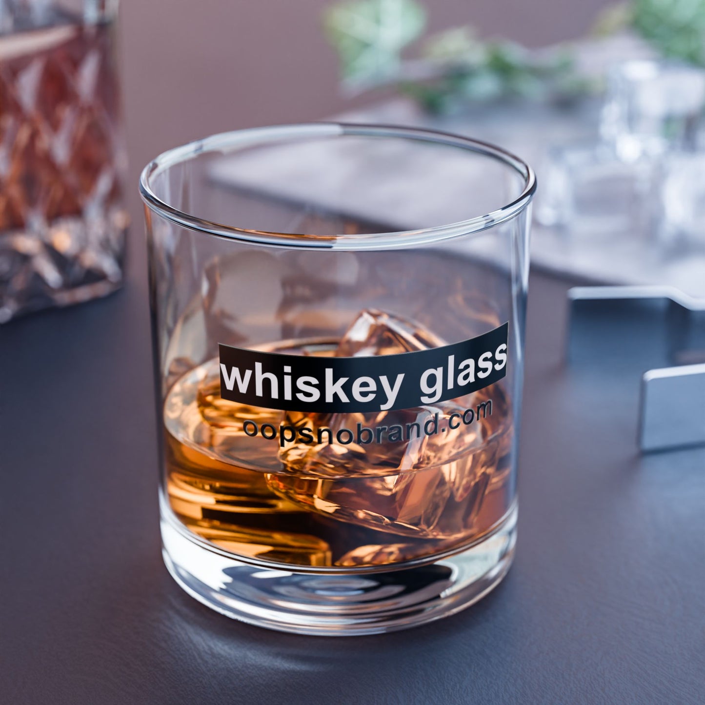 whiskey glass