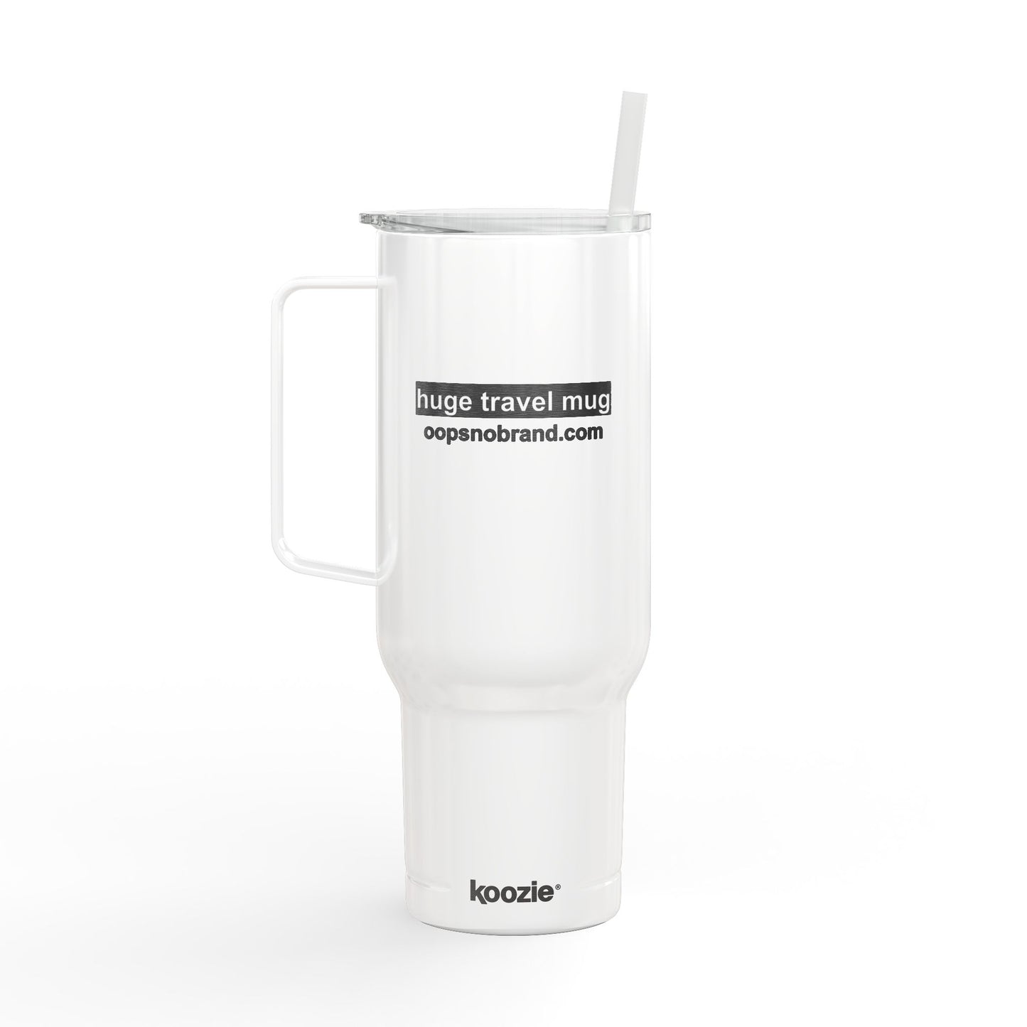 huge travel mug