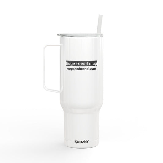 huge travel mug