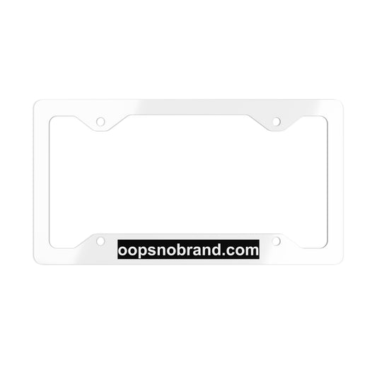 license plate frame
