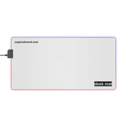 LED desk mat