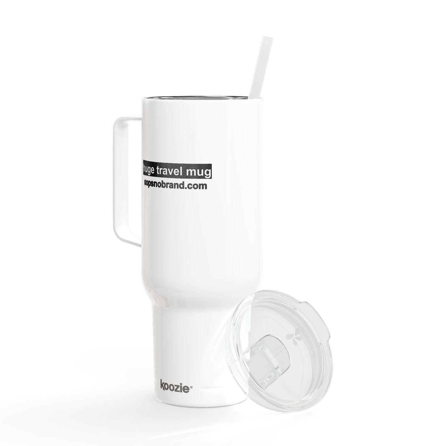 huge travel mug